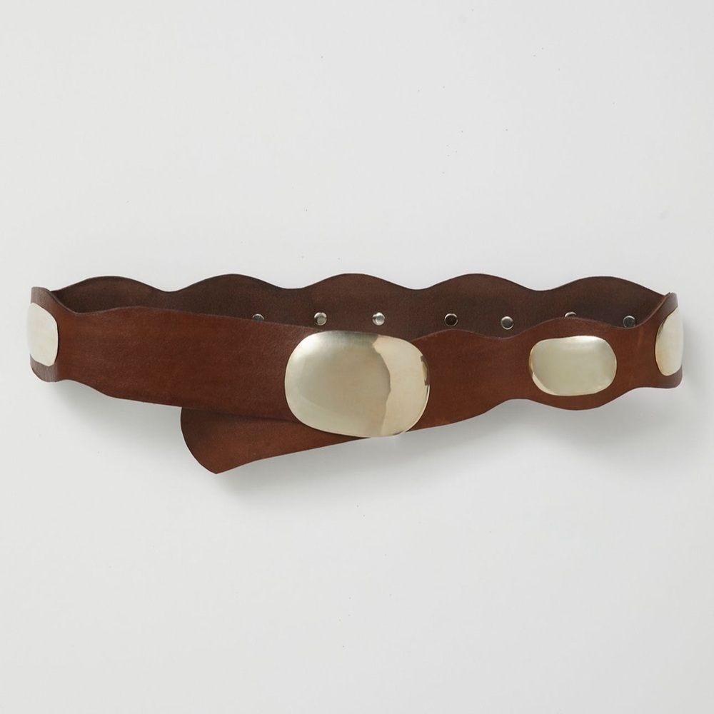 NWT Free People Yoko Hip Belt in Cognac - Picture 2 of 6